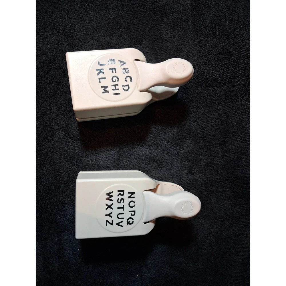 Martha Stewart Alphabet Paper Punch Set A-Z Uppercase Letters Scrapbooking Craft